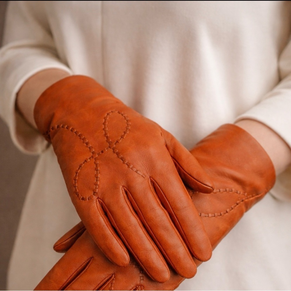 Hermès Lisbon Lambskin Leather Gloves